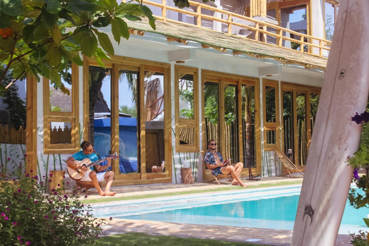 Shanti Surf Camp El Paredón Buena Vista Exterior foto
